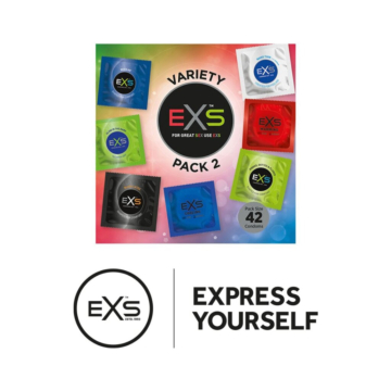 Variety Pack Condoms 42pcs