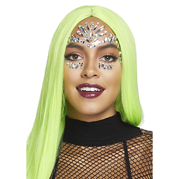 Leg Avenue Shimmering Iris Multi Color Face Jewels