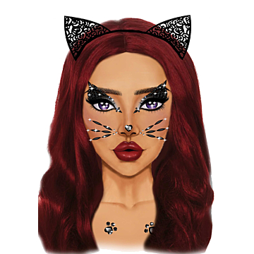 Leg Avenue Wildly Beautiful Animal Stickers Black