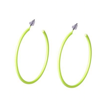 Radiant.Glow NeonYellow Earrings.