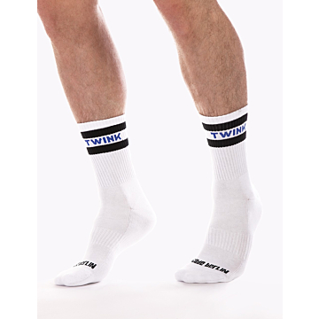 Barcode Berlin Twink White Half Socks - White
