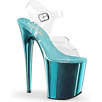 Pleaser Women's FLAM808/C/TECH Platform Sandal