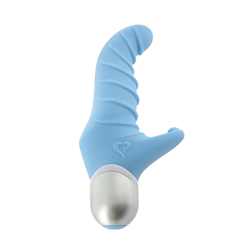 Feelztoys Experience Fonzie Blue Silicone Vibrator