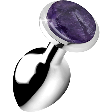 XR Brands Gemstones Amethyst Gem Medium Anal Plug