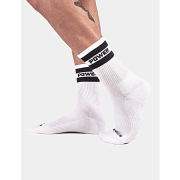 Barcode Berlin: White Fetish Socks