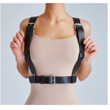 Kinksters Xenia: The Ultimate Vegan Leather Harness in Black