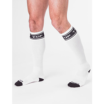 Barcode Berlin Unleash Your Game White Socks