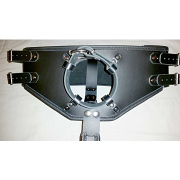Kinksters Ultimate Black Leather Harness.