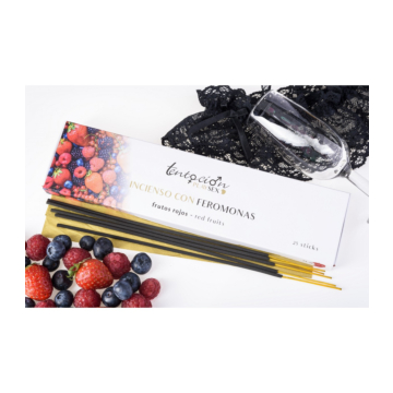 INCENSE WITH PHEROMONES RED FRUITS CASE 25 STICKS