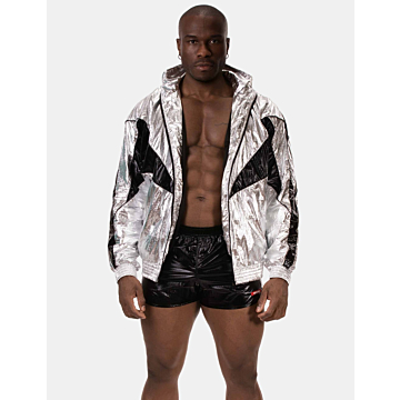 Barcode Berlin Jacket Frank Silver - Black M