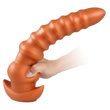 King Kong Soft Silicone Anal Beads Plug - L