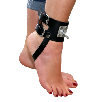 Kiotos Leather Ankle Restraints with Heavy O-Ring