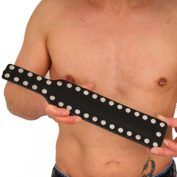 Kinksters Genuine Leather Paddle - Black