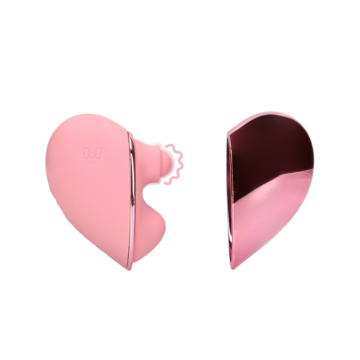 Tapping Heart Vibrator - Pink Arabesque Bulk