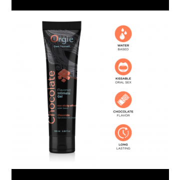 Orgie Chocolate Lube Tube