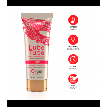 Orgie Lube Tube Hot Sensation