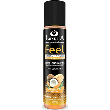 Luxuria Feel Long Lasting Water Based Lube Coconut & Melon 60 ml