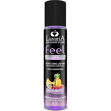 Luxuria Feel Long Lasting Water Based Lube Tutti Frutti 60 ml