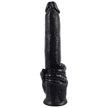 X-Men Solid Black XL Dildo ABS/PVC