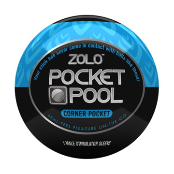 Zolo Pocket Pool Corner Blue - On The Go!
