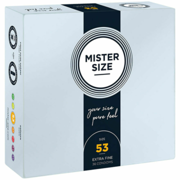 Mister Size - Pure Feel - 53 mm - 36 pack