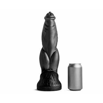 Mr. Hankey's Toys Beowulf - Black XL Vac-U-Lock Compatible 36.8cm