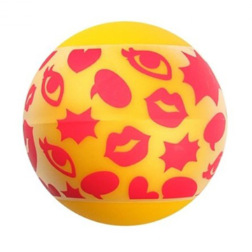 Linx Geo Stroker Ball Yellow TPE