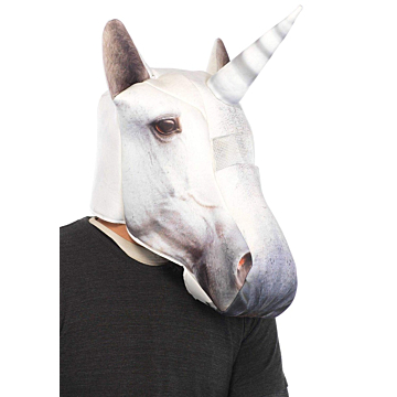 Leg Avenue Foam Mask White.