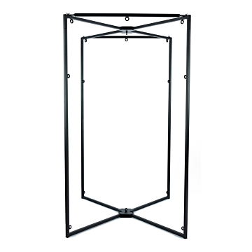 Kinksters' Black Metal Sling Frame for 4 or 5 Points.