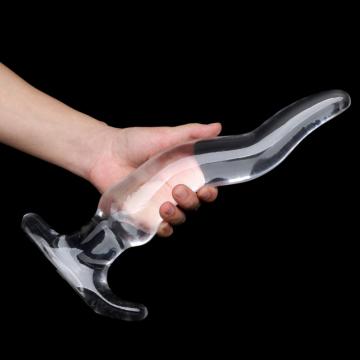 Thumb Soft Butt Plug Anal Clear S