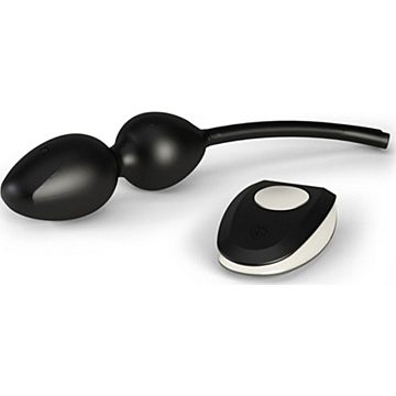 Mystim Black Silicone Geisha Vibe.