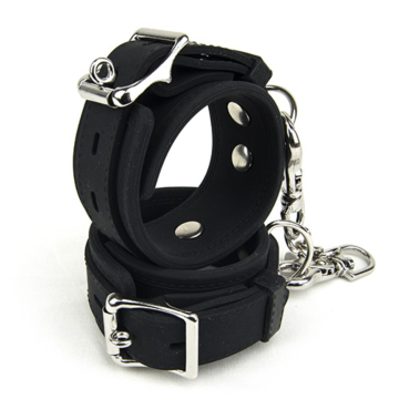 Bound to Please Silicone Cuffs Black
