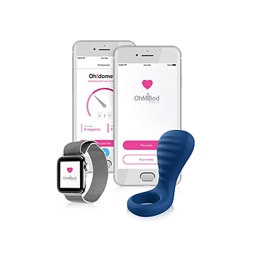 Rev Up Your Pleasure with Ohmibod's Blue Cock Ring