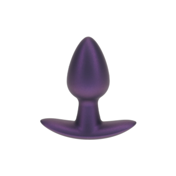 Ouch Smooth Silicone Anal Plug - Small - 2.6" / 6,5 cm - Metallic Purple