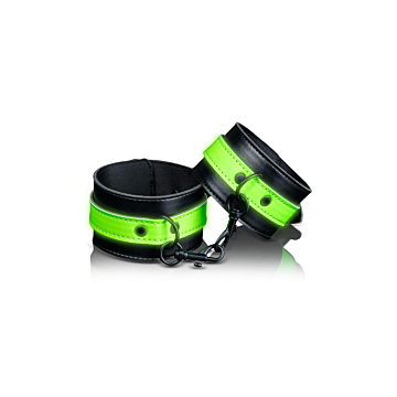 Ouch! Ankle cuffs - Glow in the Dark