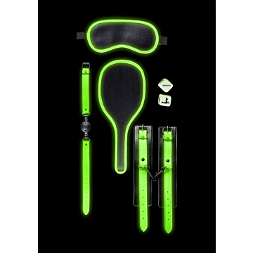 Shots Media's Glow in the Dark Bondage Kit - No.1