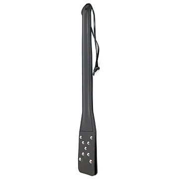 Kiotos Long Slap Paddle Black Leather