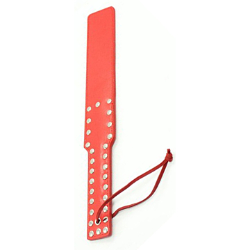 Toyz4lovers Red Spank Paddle Leather