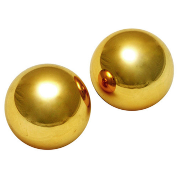 XR Brands Golden Geisha Gold Balls ABS/PVC