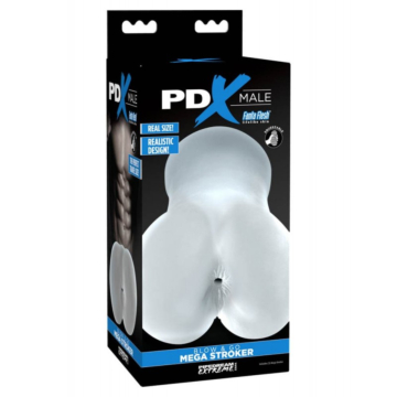Pipedream PDX Male Blow & Go Stroker Transparent TPE/TPR