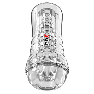 Pdx Elite View Tube See-thru Ez-grip Stroker
