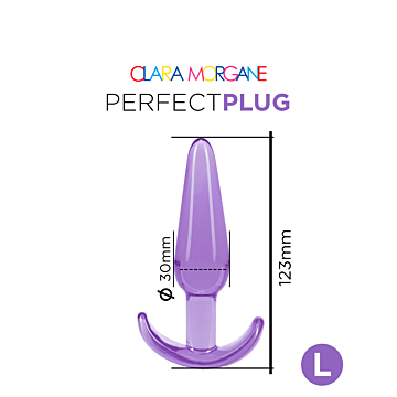 Jelly Butt Plug Clara Morgane – Get Ready Pink (S)