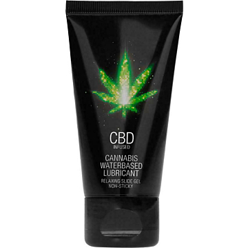 CBD Cannabis Waterbased Lubricant - 50 ml