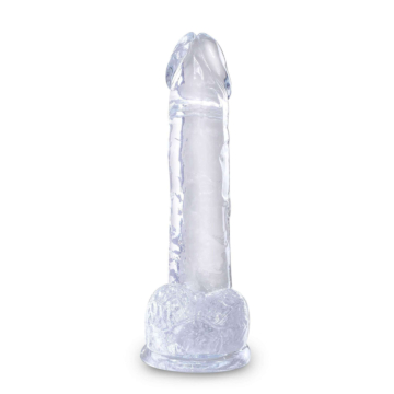 Pipedream King Cock Perfectly Satisfy Transparent ABS/PVC TPE/TPR.