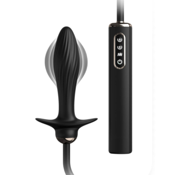 Pipedream - Anal Fantasy Elite Auto-Throb Inflatable Vibrating Plug - Black
