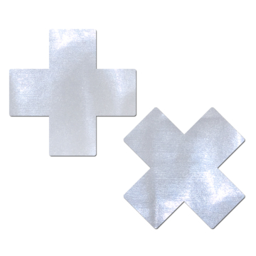 Pastease White Cross Nipple Covers