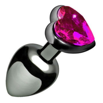 Toyz4lovers Heart Plug Pink Aluminium.