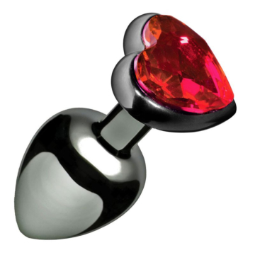 Toyz4lovers Red Heart Jewel Plug Aluminium
