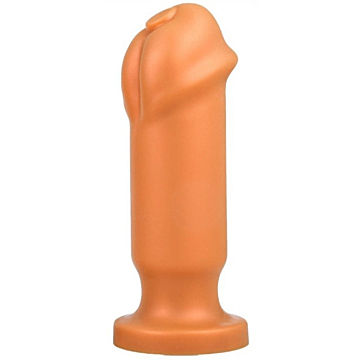 Experience Ultimate Pleasure with Kinksters Orange Silicone Plug!