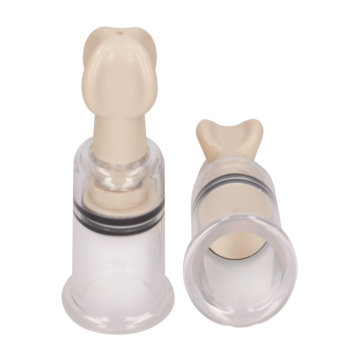 Nipple Cups - Pumped Transparent 2.8cm